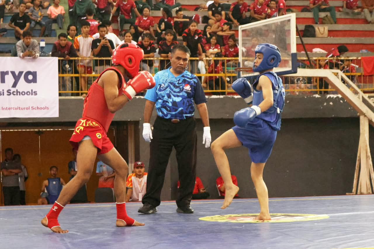 Sebanyak 1.306 atlet mengikuti Kejurprov Wushu Jawa Timur Piala Ketua Umum Pengprov Wushu Jatim 2026 dan Kejuaraan Wushu Tingkat Nasional Piala Wali Kota Kediri 2026. (Foto: Galuh for jatimnow.com)