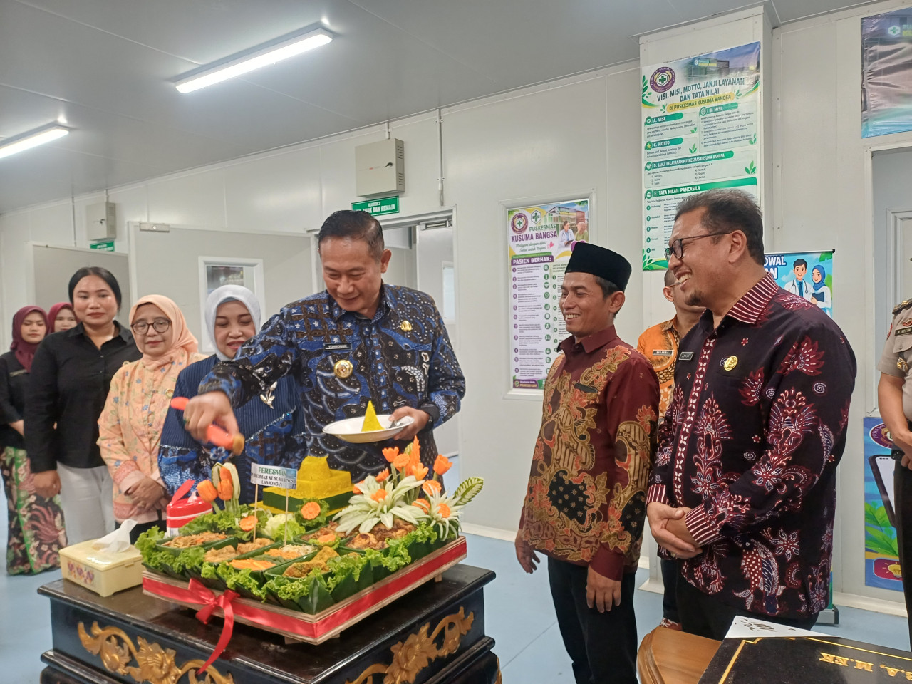 Tingkatkan Layanan Kesehatan, Bupati Lamongan Resmikan Puskesmas Kusuma Bangsa