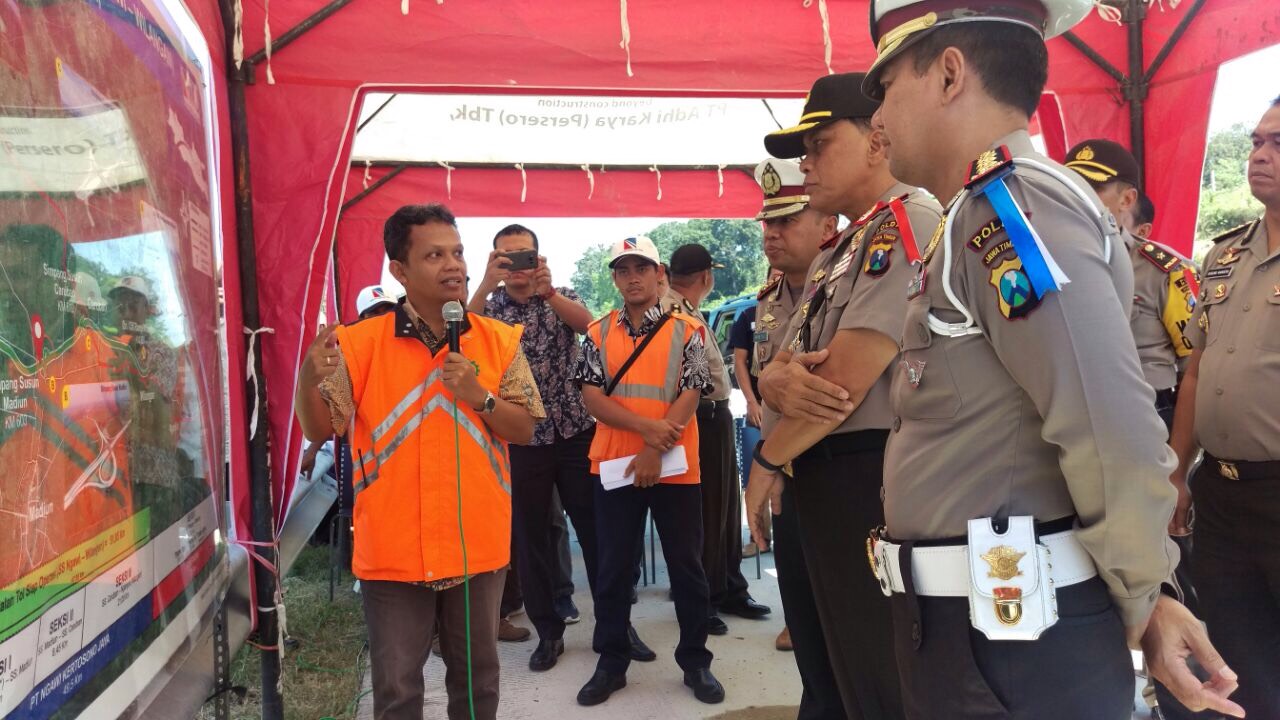 Tol Surabaya-Ngawi Siap Sambut Arus Mudik? ini Penjelasan Polisi