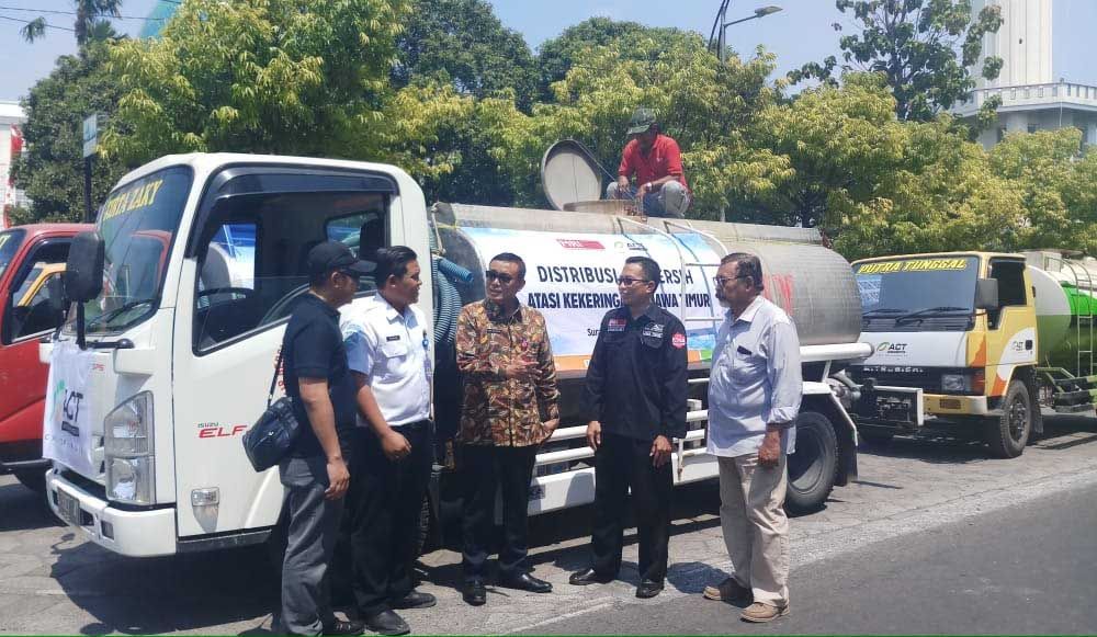 Konvoi Humanity Water Tank dari ACT