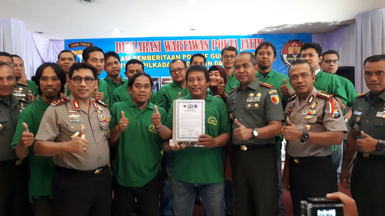 Kapolda dan Pangdam Brawijaya Gandeng Media Jaga Netralitas di Pilkada