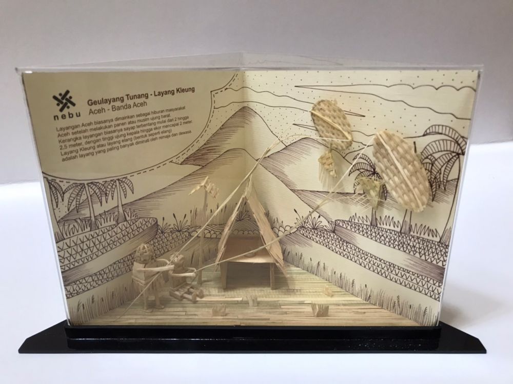 Mahasiswa di Surabaya Sulap Kulit Tebu Jadi Souvenir Unik