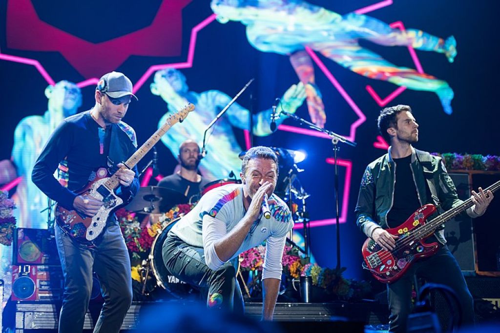 Grup musik asal Inggris, Coldplay. (Foto : Wikipedia)