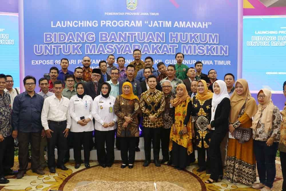 Program Jatim Amanah Gratiskan Bantuan Hukum Bagi Masyarakat Miskin