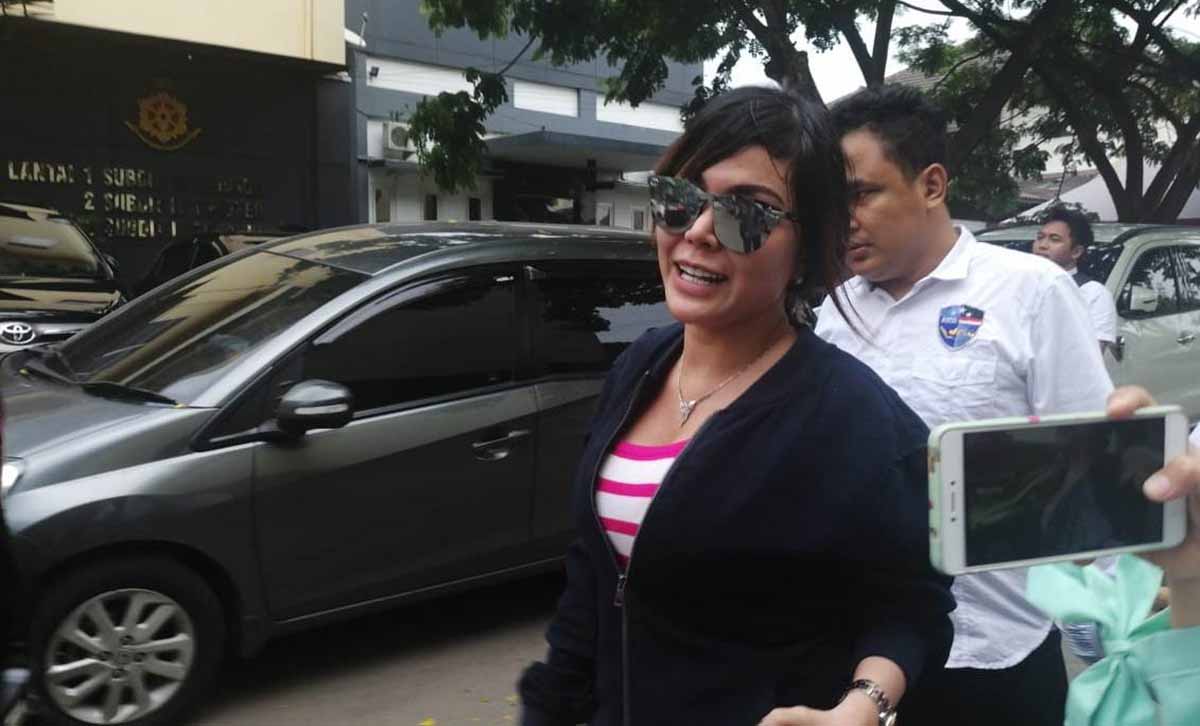 Avriellia Shaqqila saat di Polda Jatim/jatimnow.com