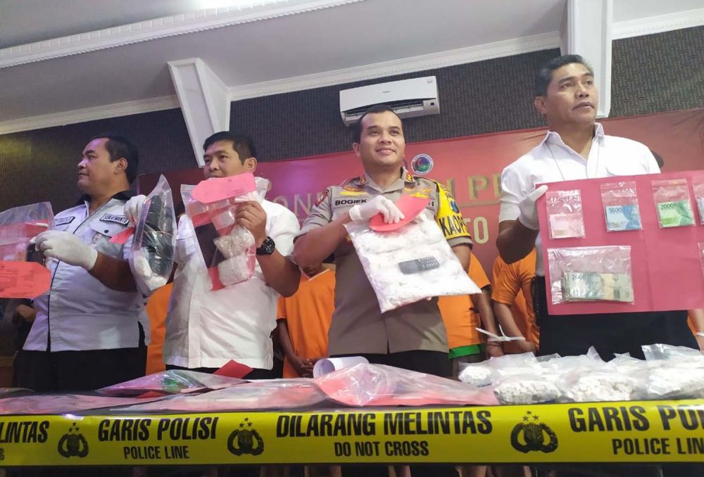 Narkoba Paling Banyak Diungkap Polres Mojokerto Kota Sepanjang 2019