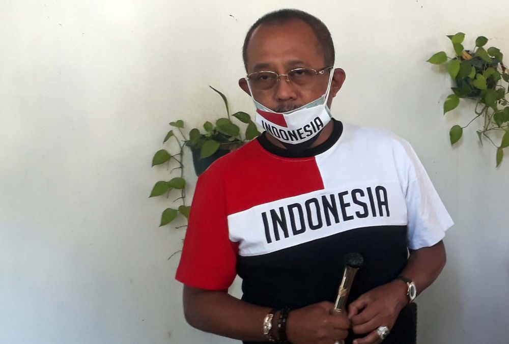 Armudji saat menyampaikan alasannya mundur dari Bacawawali Surabaya (Foto: Dok. jatimnow.com)