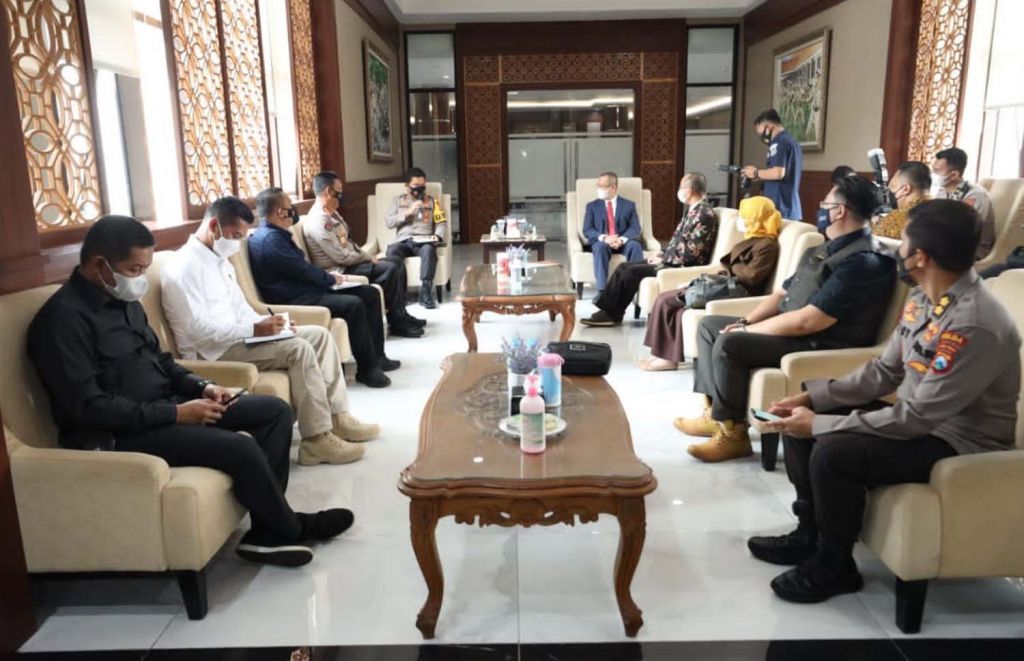 Audensi Polda Jatim dengan Unair