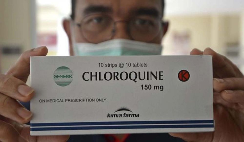 Chloroquine hanya boleh dikonsumsi dalam pengawasan dokter maupun tenaga kesehatan lainnya