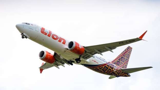 ilustrasi pesawat Lion Air