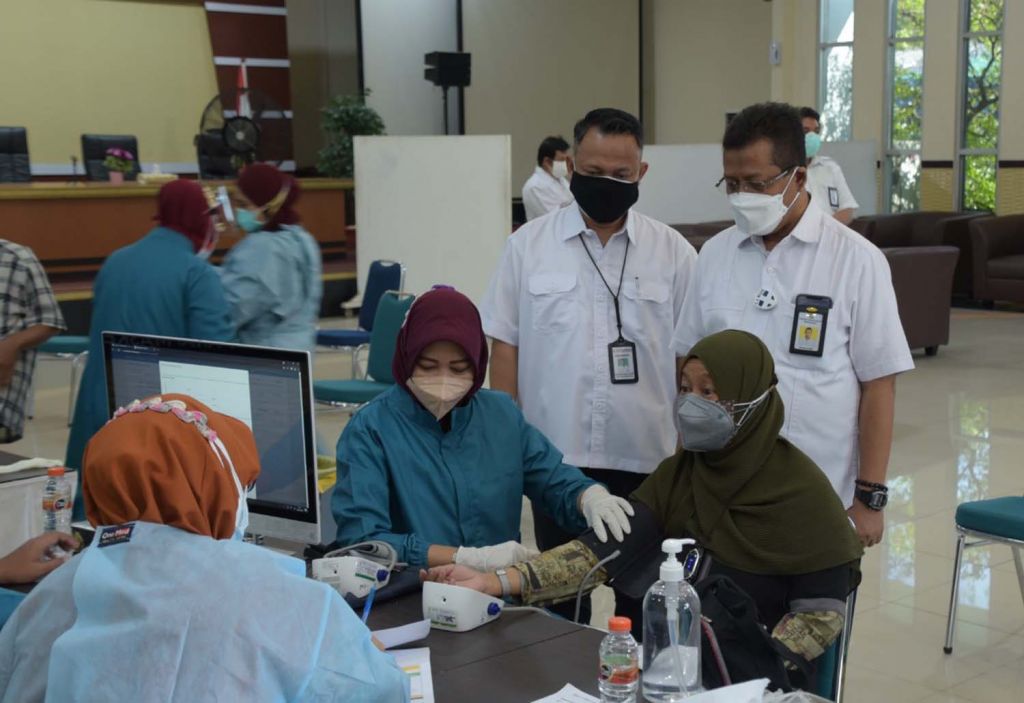 BBPJN Jatim-Bali Gelar Vaksinasi Covid-19 untuk 2800 Warga PUPR