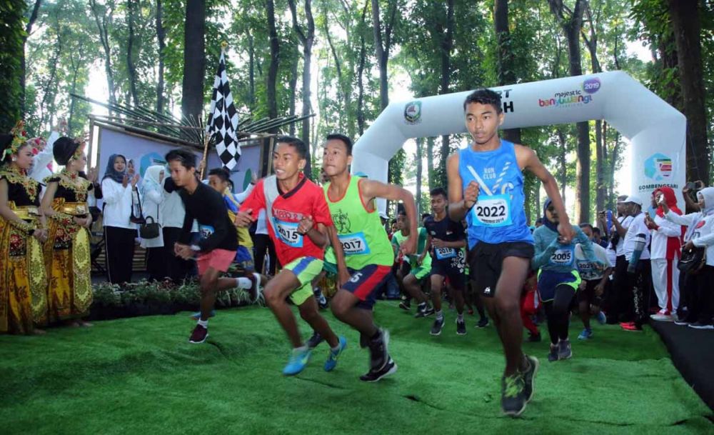 Banyuwangi Gombengsari Plantation Run 2019 berlangsung seru dan meriah