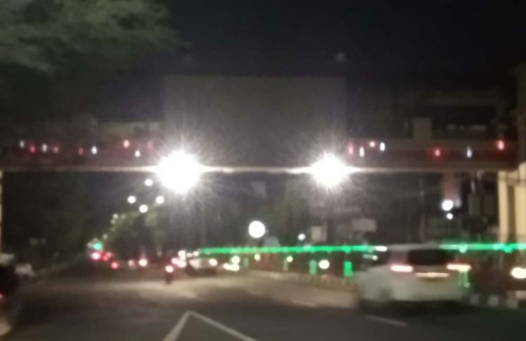 Baliho Dirgahayu Kemerdekaan ke-76 RI di Sidoarjo yang salah cetak sudah diturunkan