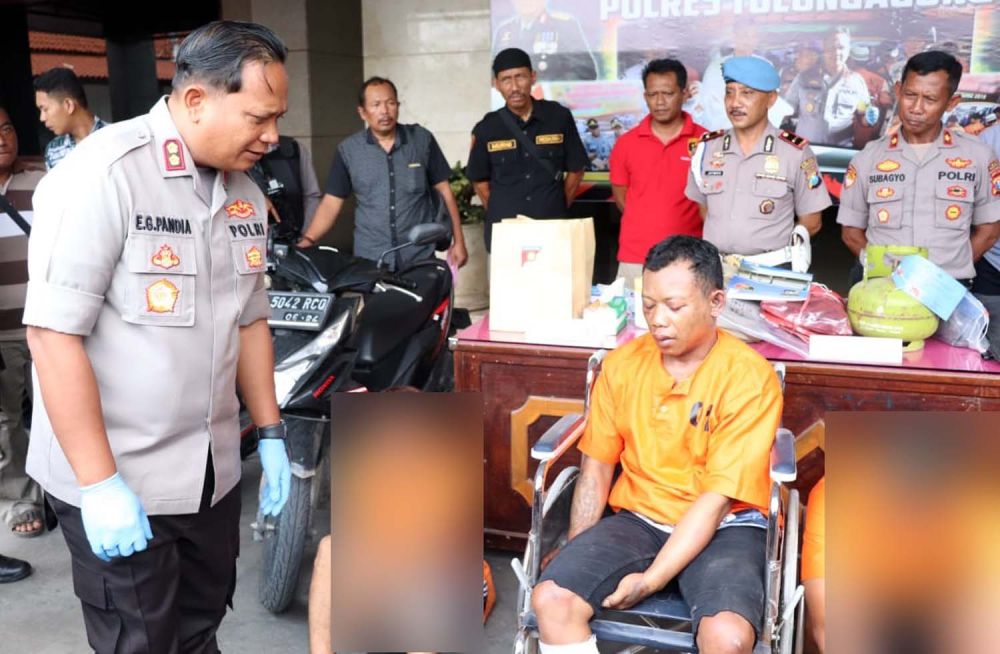 Demi Istri Muda, Bandit di Tulungagung Rampas Barang Nenek-nenek