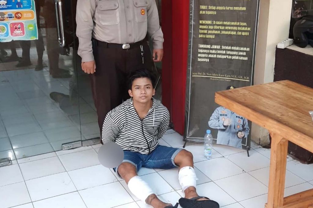 Bandit Motor Antar Kota Dilumpuhkan Polisi Usai Beraksi di Surabaya