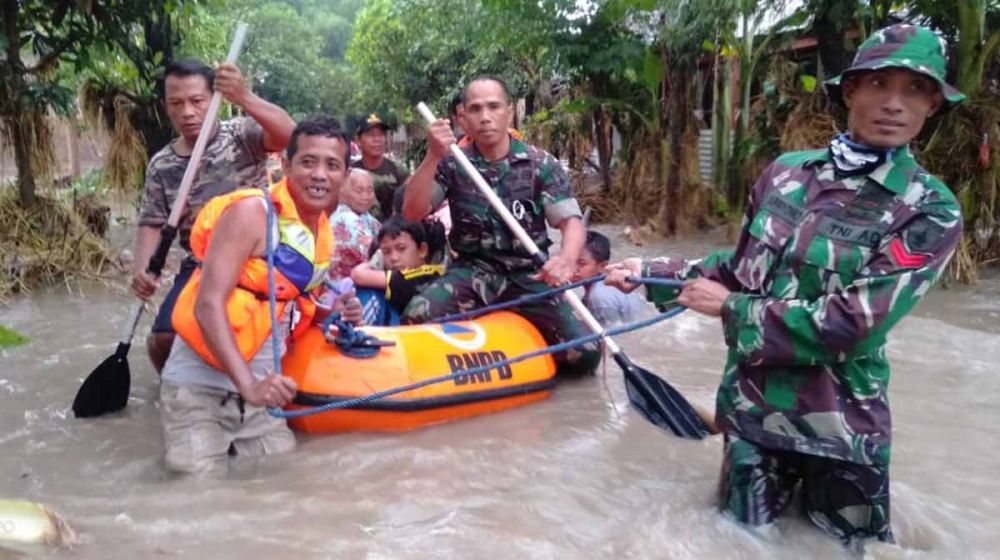 Banjir di wilayah Kabupaten Madiun