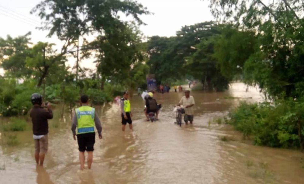 Banjir rendam empat desa di Ngawi