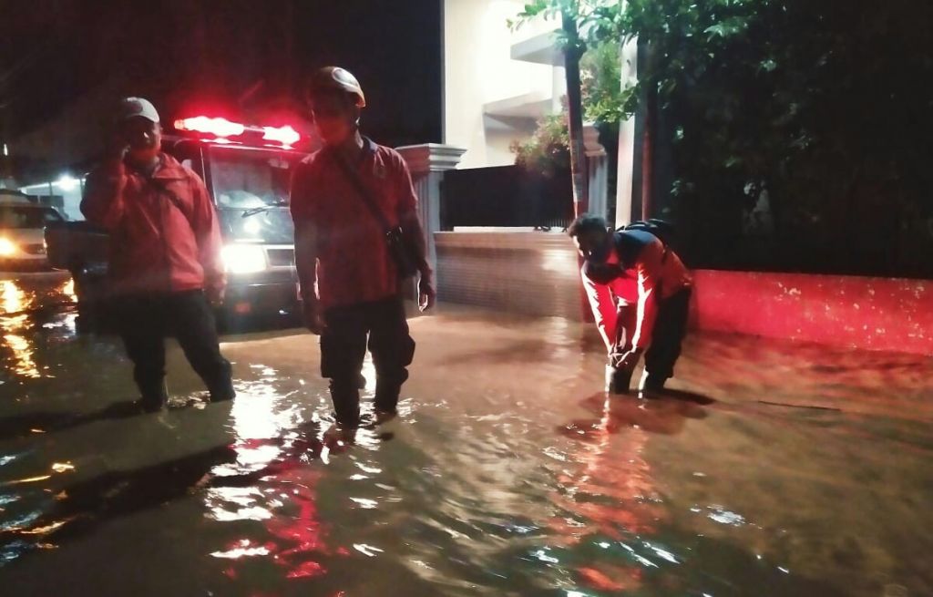 Banjir yang melada empat kecamatan di Kabupaten Probolinggo pada Sabtu (27/2/2021) malam