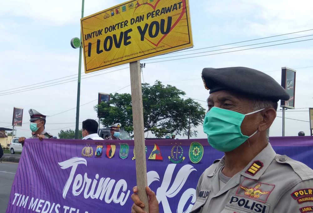 Apresiasi untuk para tenaga medis Covid-19 di Pasuruan