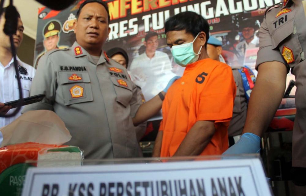 Bejat! Seorang Bapak di Tulungagung Setubuhi Anak Tiri hingga Hamil