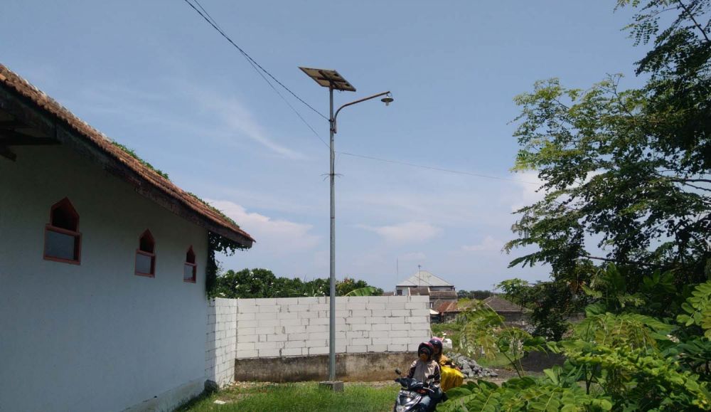 Empat baterai solar cell PJU di Kota Probolinggo raib