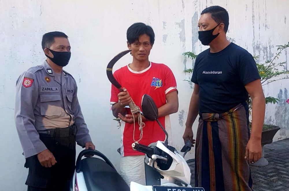 Beraksi di Gresik, Begal Motor Bercelurit asal Sidoarjo Dibekuk