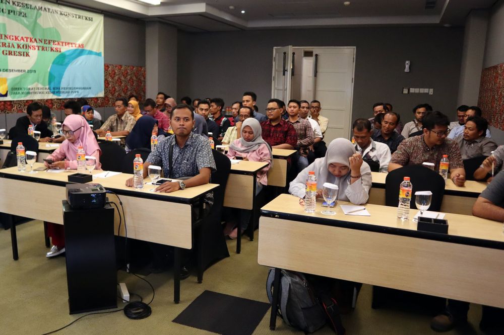 240 tenaga sistem manajemen konstruksi di Gresik mengikuti bimbingan teknis