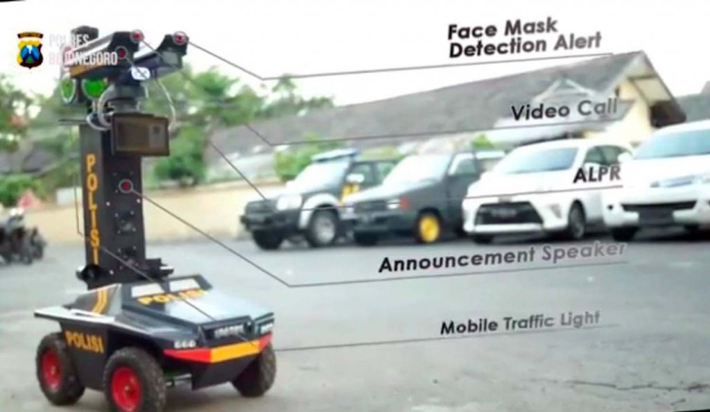 Kenalkan! Ini Dia Bobota, Robot Canggih Milik Polres Bojonegoro