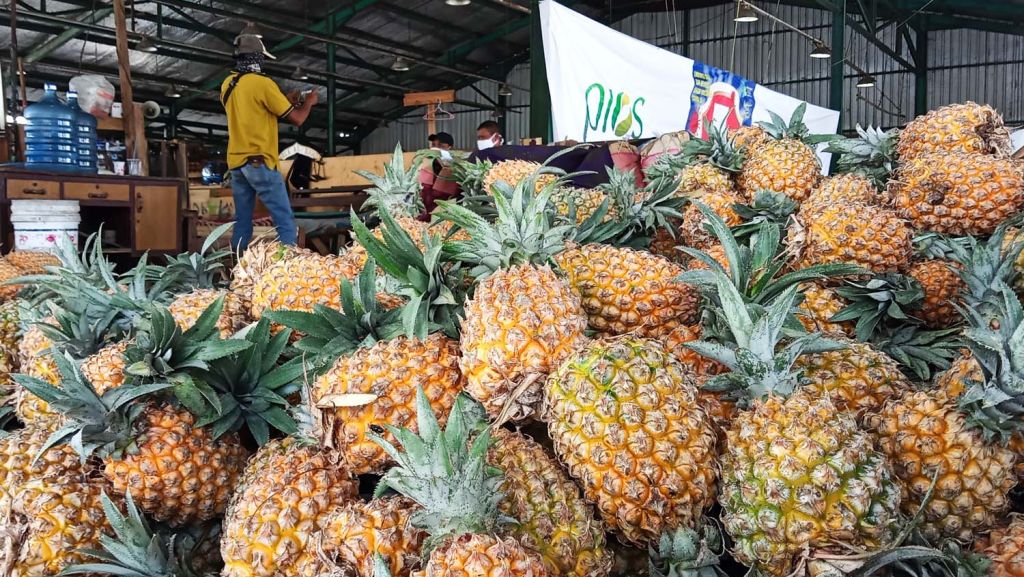 Buah Nanas di PIOS Jadi Buruan Pelanggan