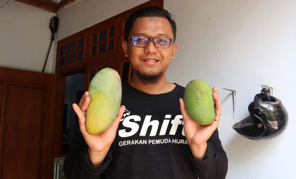 Zaky Arista Kencana Putra, Sarjana Pertanian yang mengembangkan persilangan Mangga Kijoy dan Gadung di Ponorogo