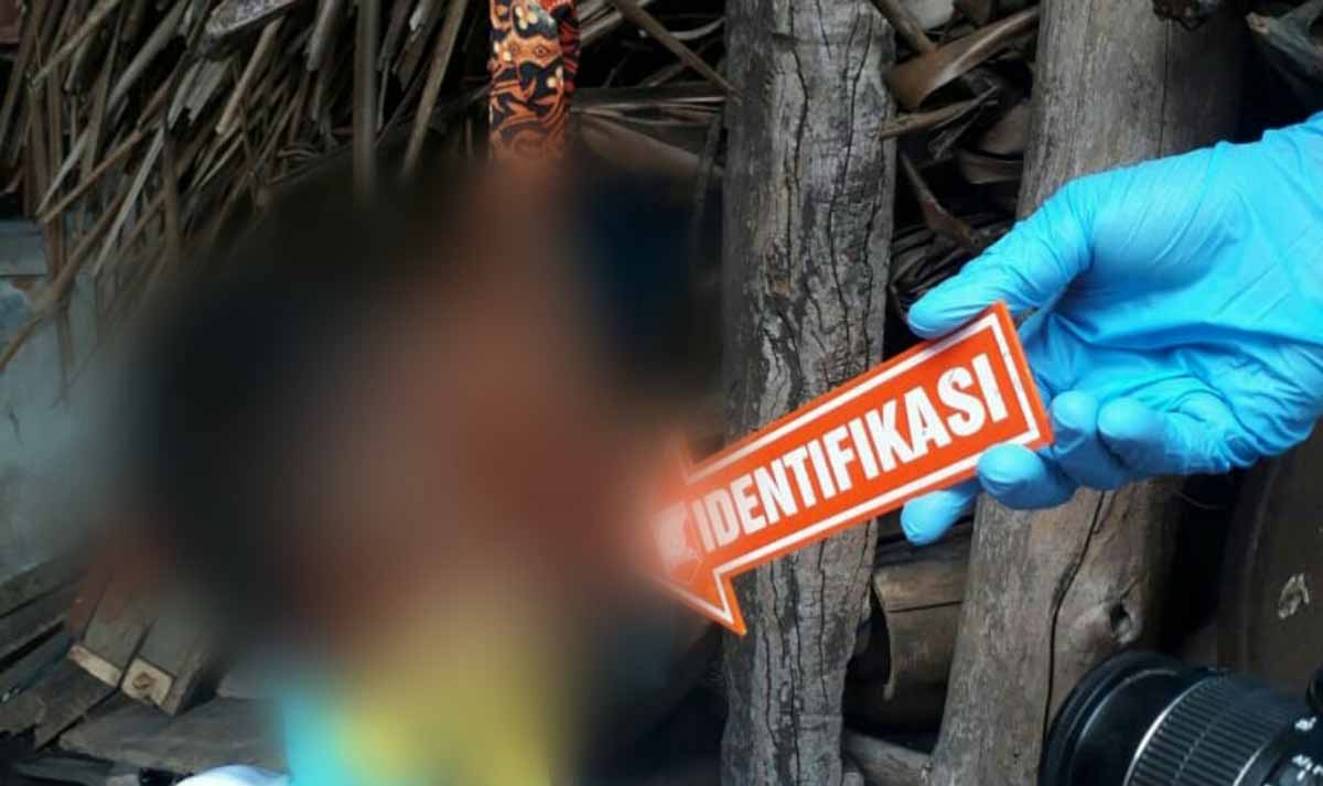 Polisi melakukan identifikasi jasad pria yang ditemukan tewas gantung diri di Malang