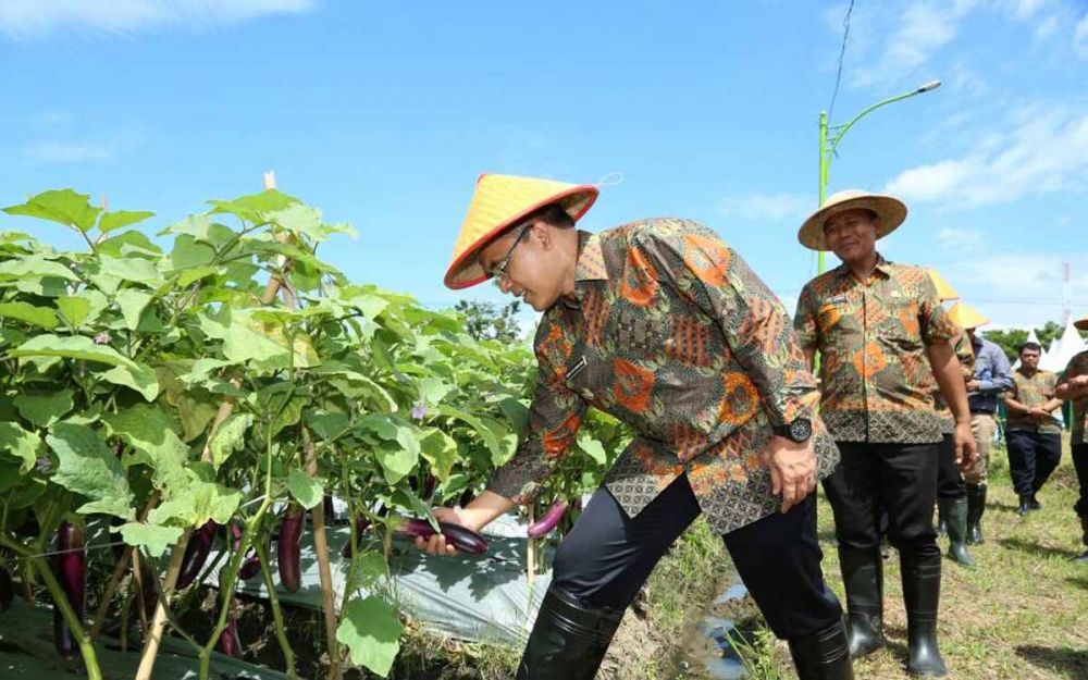 Bupati Banyuwangi Abdullah Azwar Anas saat menghadiri agro expo tahun 2018 lalu