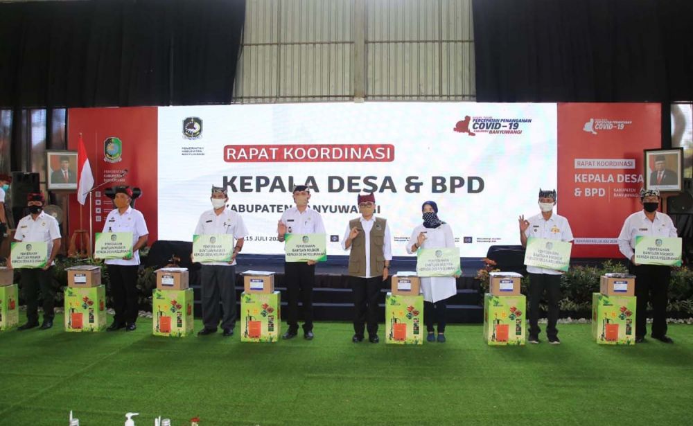 Bupati Banyuwangi Puji Kerjasama Kades-BPD dalam Mencegah Covid-19