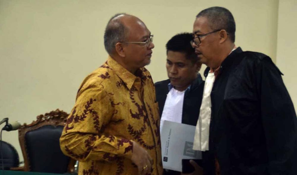 Bupati Malang Nonaktif Rendra Kresna di Pengadilan Tipikor Surabaya