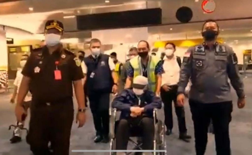 Hendra Subrata dideportasi dari Singapura ke Indonesia pada 26 Juni 2021