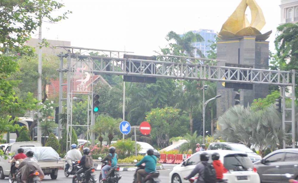 CCTV Tilang Elektronik di Surabaya Bakal Dilengkapi Voice