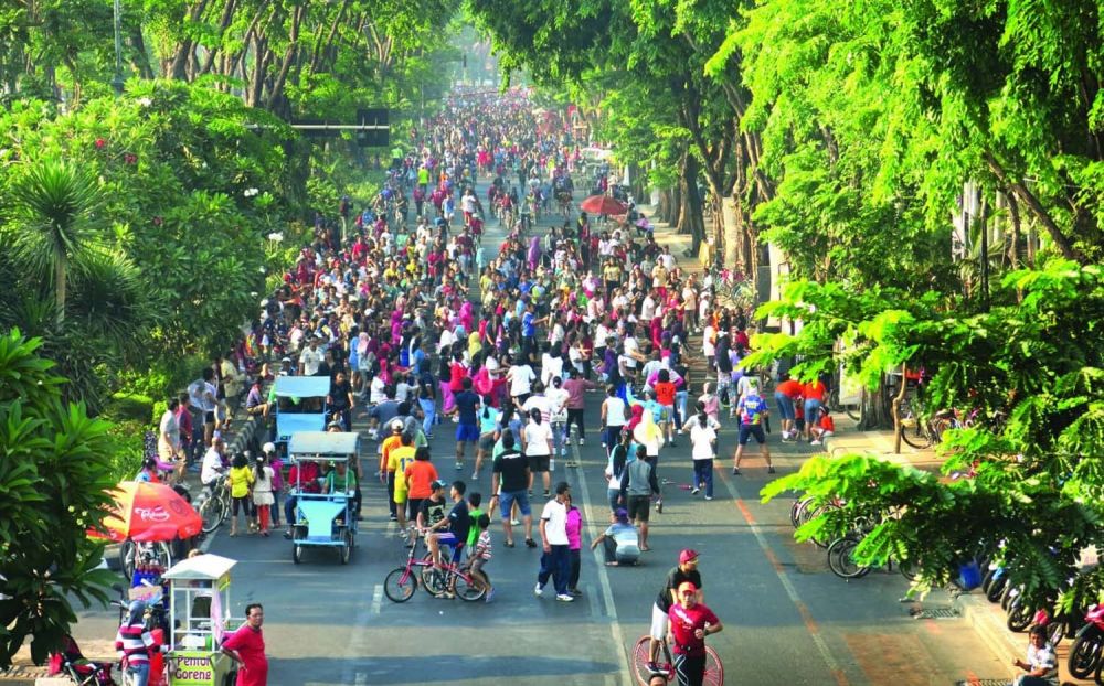 Car Free Day (CFD) Surabaya