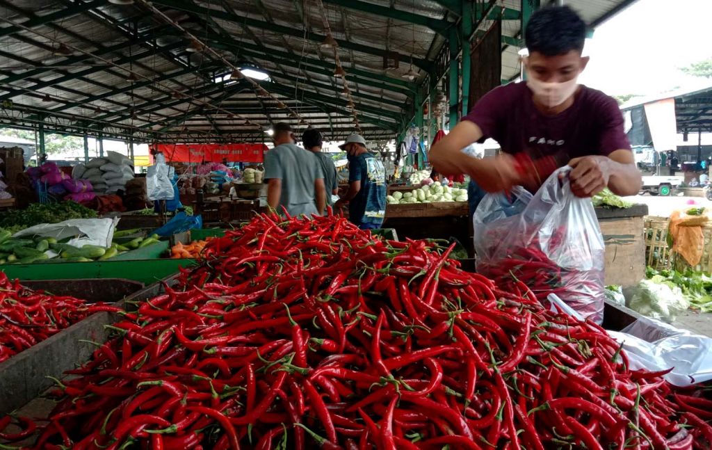 Harga cabai di PIOS stabil