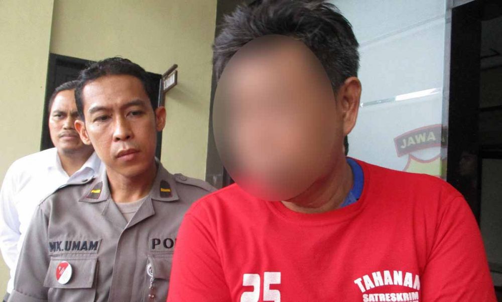 Bejat! Bapak Cabuli Anak Kandungnya Selama 10 Tahun