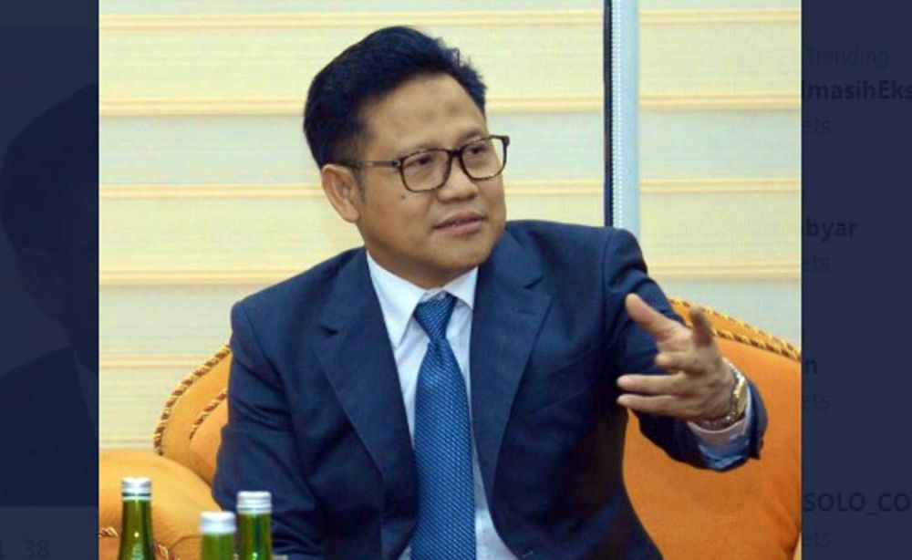 Muhaimin Iskandar atau Cak Imin (Foto: akun twitter @cakimiNOW)