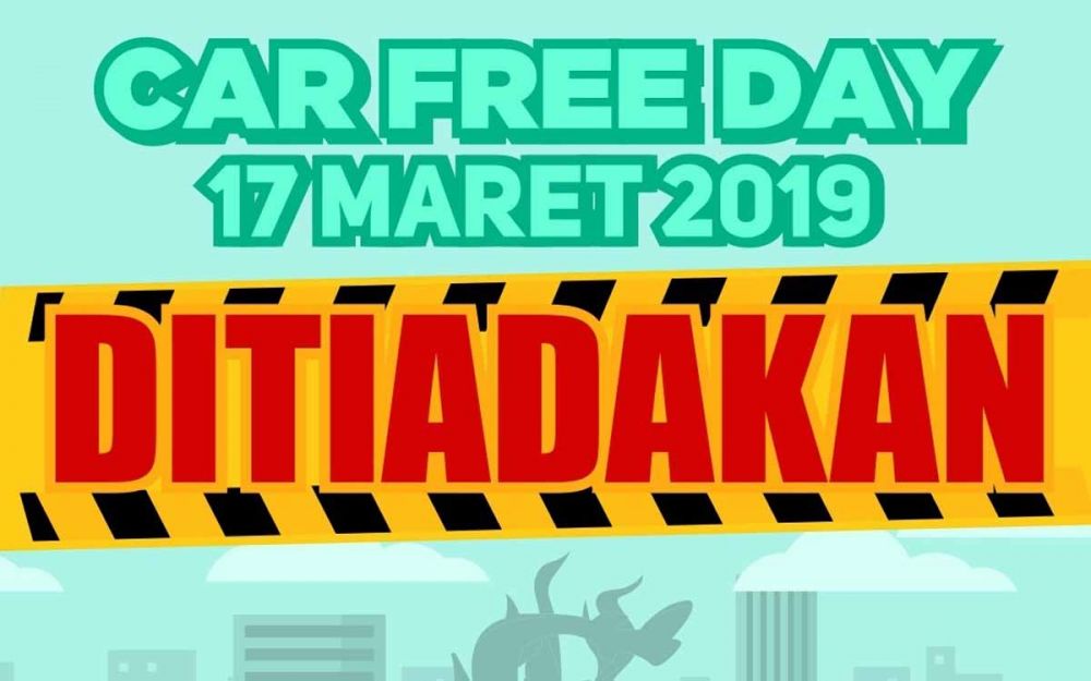 CFD 17 Maret 2019 di Surabaya ditiadakan