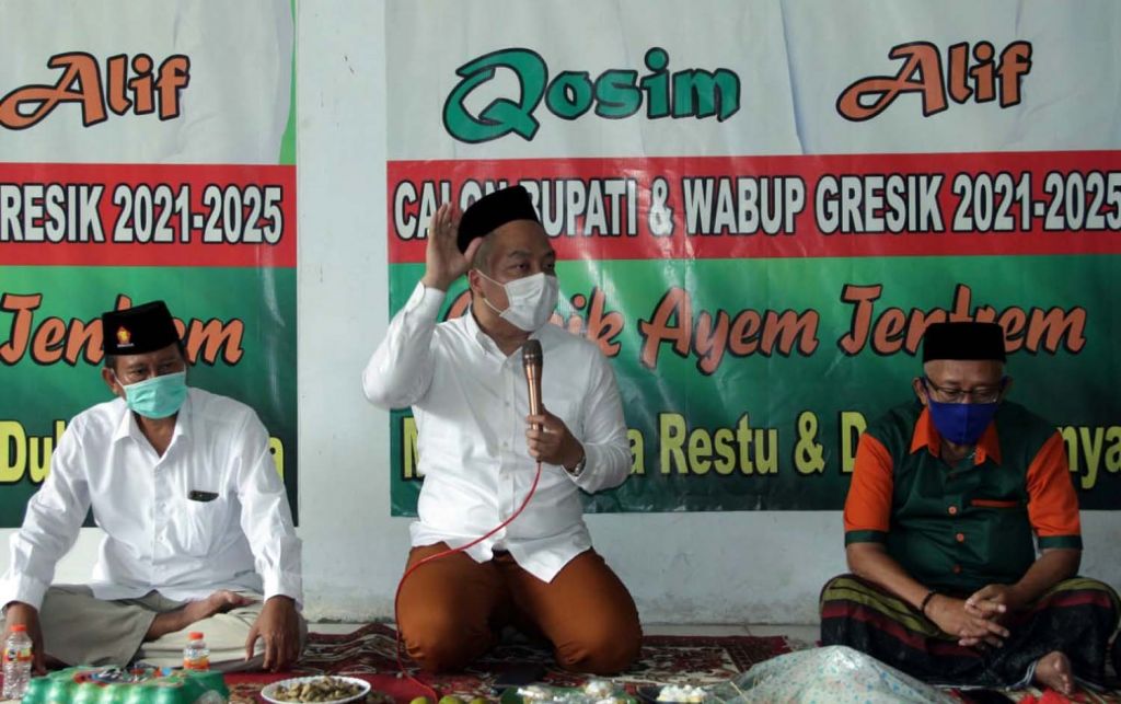 Cawabup Gresik Nomor Urut 1, dr. Asluchul Alif atau Dokter Alif