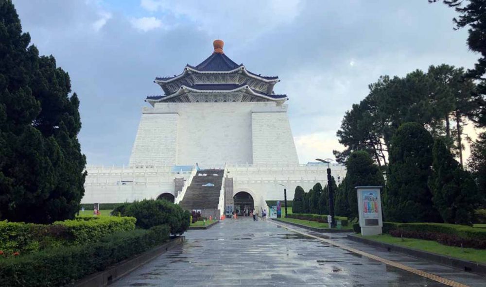 Chiang Kai Shek Memorial Hall di Taipei, Taiwan (foto-foto: Jajeli Rois/jatimnow.com)