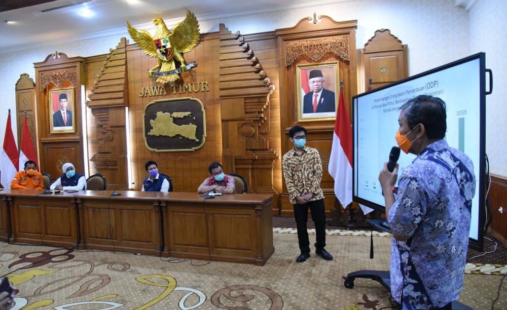Tingkat kesembuhan pasien positif Corona di Jatim tertinggi di Pulau Jawa