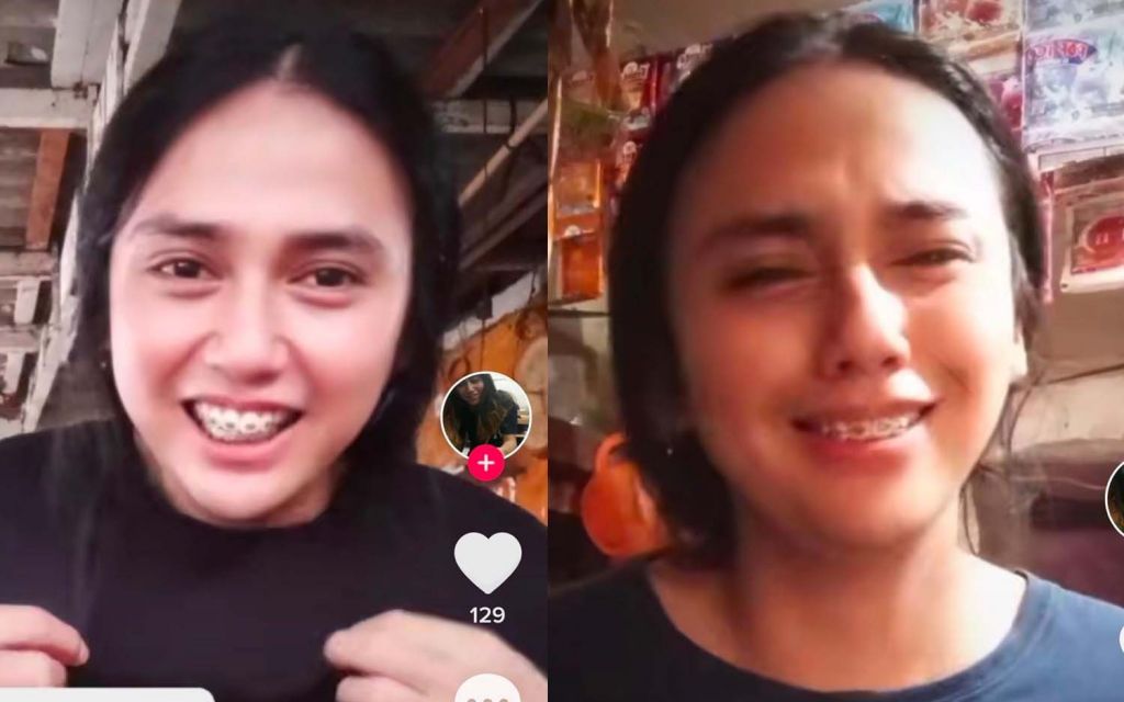 Tangkapan layar video cowok cantik penjual kopi di Surabaya (Foto: Akun TikTok @oniwahab)