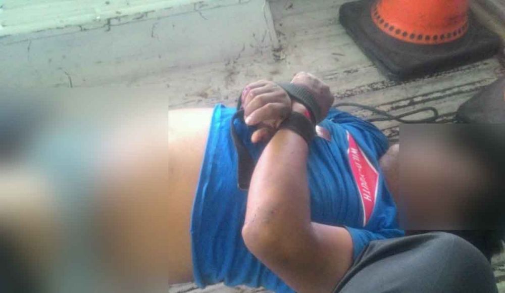 Bandit motor dievakuasi setelah diamuk warga di Pasuruan