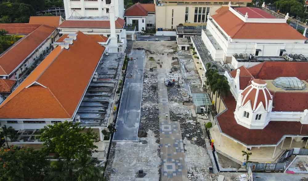 Pembangunan Balai Pemuda Surabaya