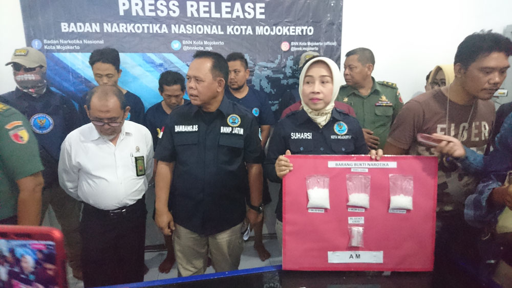 Otak Bandar Narkoba Mojokerto Ternyata Pengusaha Asesoris Motor Trail