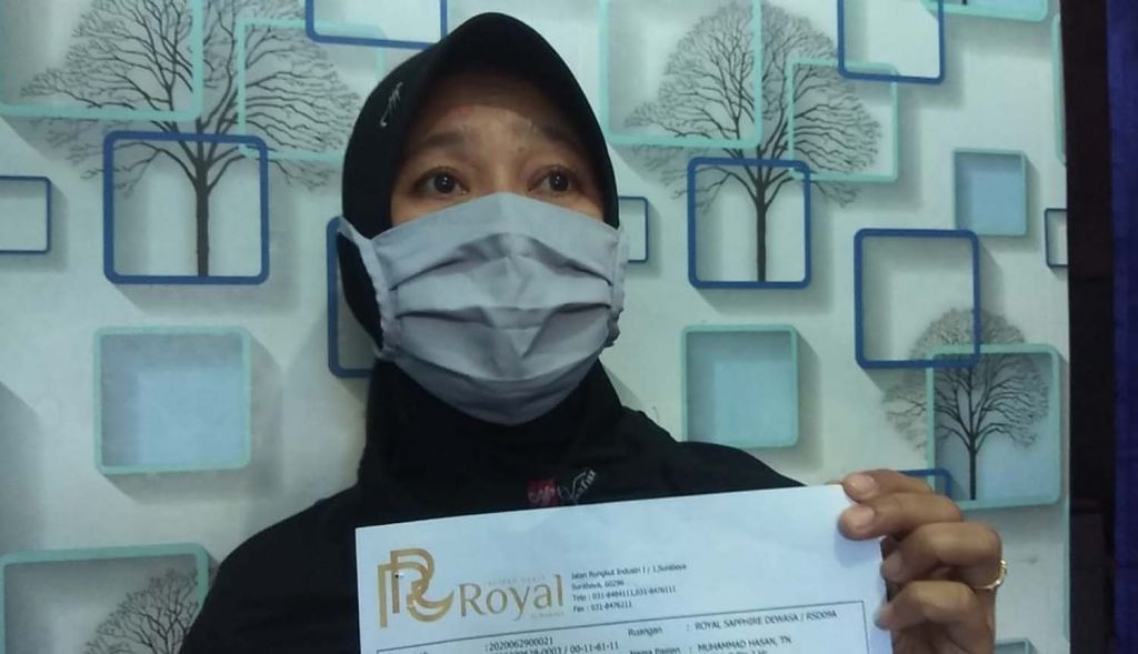 Sri Muljani Istiqomah, warga Siwalankerto Tengah, Kecamatan Wonocolo, Surabaya