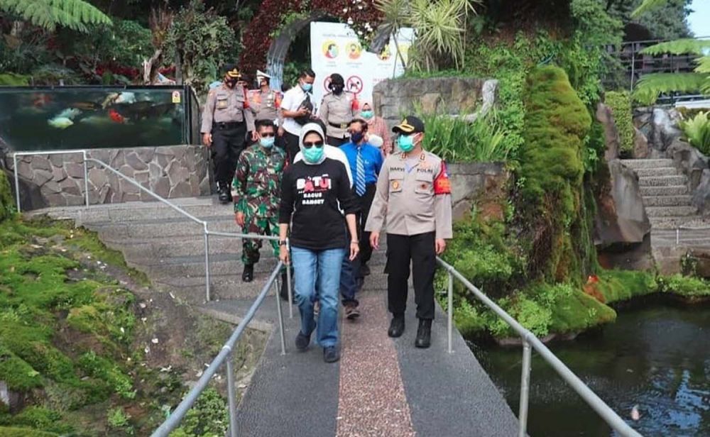 Puluhan destinasi wisata di Kota Batu beroperasi